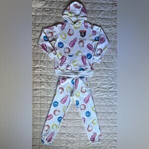 RARE Market X Smirnoff Collab Fruit Heavy Weight Fleece Lined Sweat Set - Small